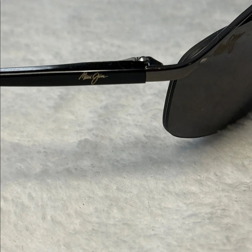 MAUI JIM MJ-119-02 WRAP RIMLESS DESIGNER SUNGLASSES